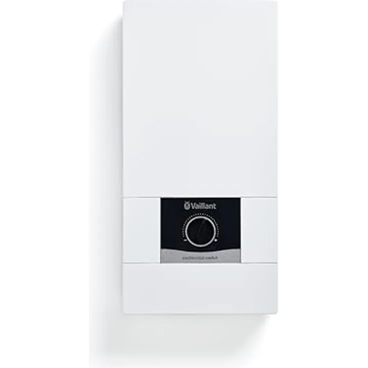 Vaillant VED comfort, Elektronischer Durchlauferhitzer VED E 24/8 C, druckfest, 24 kW, 400V, stufenlos einstellbar von 30°C bis 55°C, 8-10 Liter/Minute
