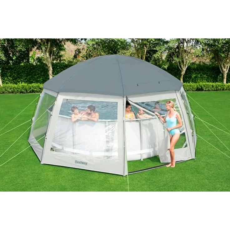 Bestway Pavillon für runde Pools, 600 x 295 cm – Bild 2