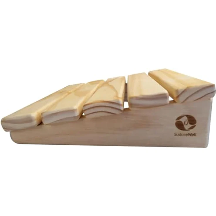 Sauna Kopfstütze Klassik Abachiholz – Bild 2