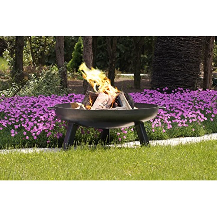 Buschbeck Feuerstelle, Feuerschale, schwarz, 60 x 60 x 30 cm, 90187.001 – Bild 3