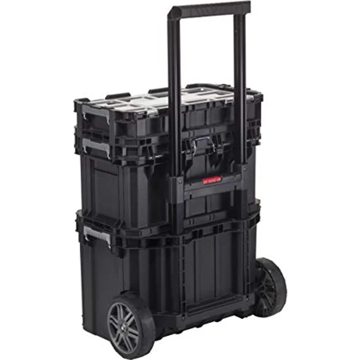 KETER 238273 Werkzeugkasten-Set Schwarz – Bild 3