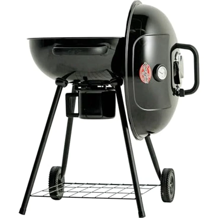 Kamado Joe Char-Griller Kettle 57 cm, Holzkohlegrill mit porzellanbeschichtetem Deckel und EasyDump™ Aschewanne – Bild 2