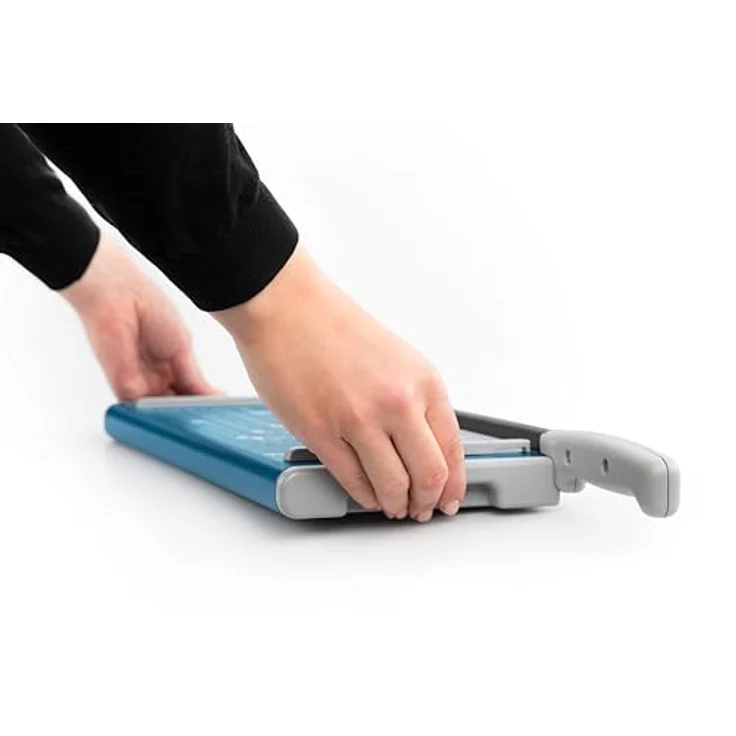 DAHLE Hebelschneider 00502-20043 175x420mm DIN A4 8Bl. Metall blau – Bild 3
