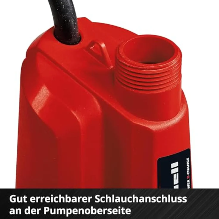 Einhell Akku-Klarwasserpumpe GE-PP 18 RB Li - ohne Akku ohne Ladegerät Klarwasserpumpe – Bild 10