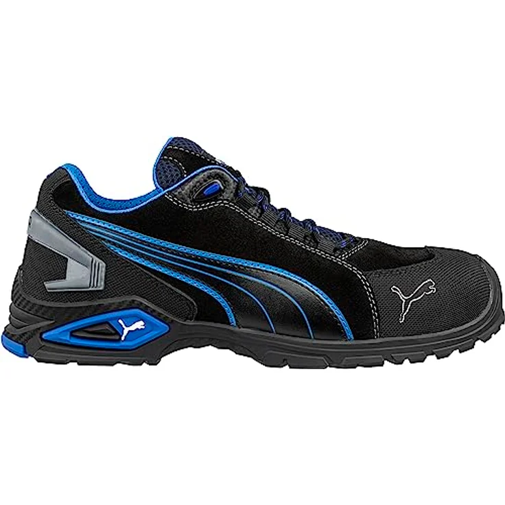 Sicherheitsschuhe Puma 642750-256-42 "Rio" Flach S3 SRC, Größe 42, Schwarz – Bild 5