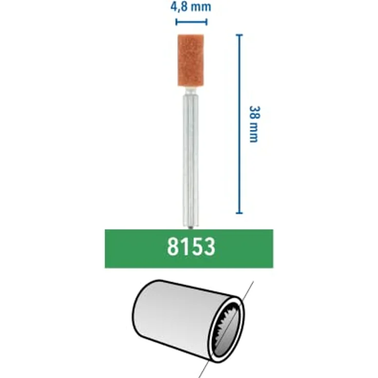 Dremel Schleifstein 8153 Arbeits-Ø: 4,8 mm, - Preisvergleich – Bild 2