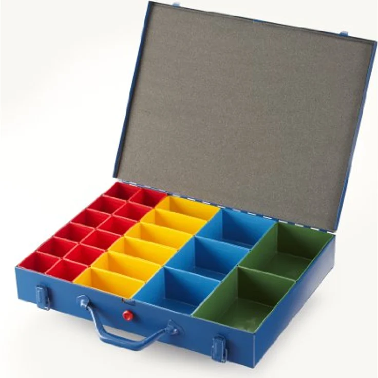 allit Metall-Kleinteilekoffer EuroPlus Pro M 44H-23, blau – Bild 3