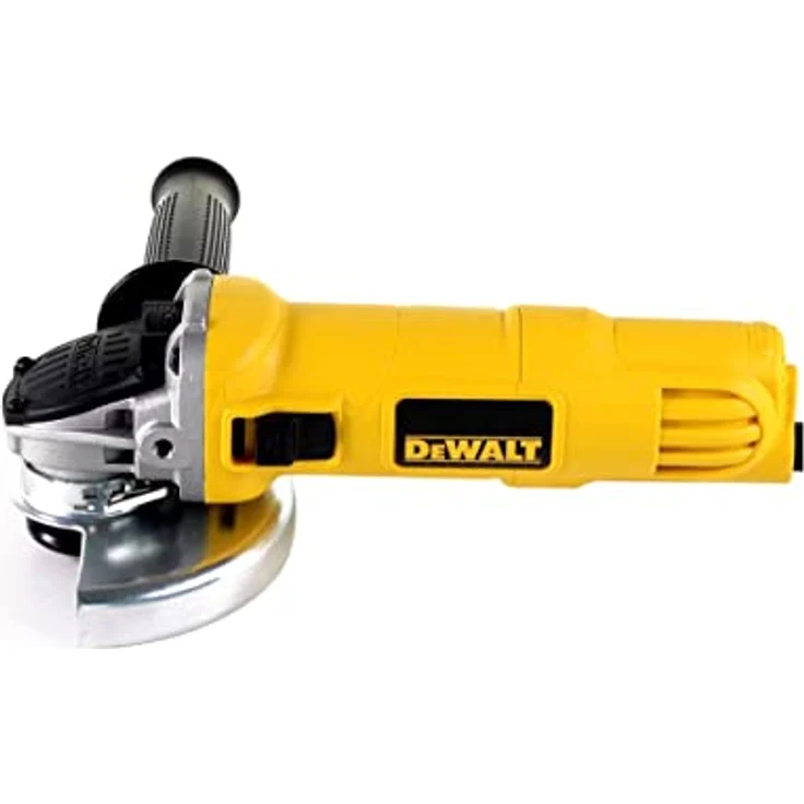 DeWalt Winkelschleifer (800 W, 125 mm Scheiben-Ã¸, Wiederanlaufschutz, Sanftanlauf, für alle Standard-Trenn,- Schleif- und Schrupparbeiten, inkl. Schutzhaube, Zusatzhandgriff und Zubehör) DWE4057 – Bild 3