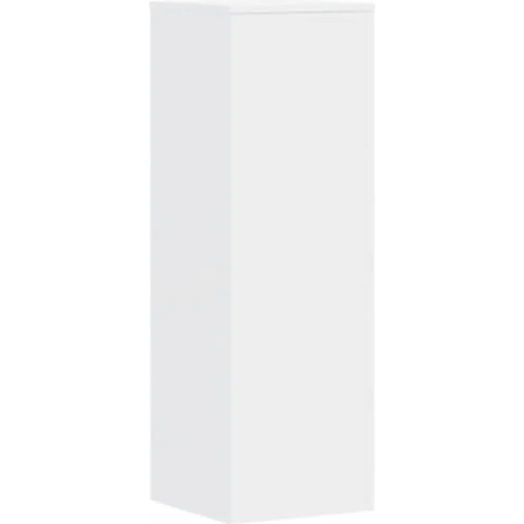 vidaXL Blumenständer Pflanzenständer 2 Stk Weiß Spanplatte 33x33x100 cm Hohle Konstruktion zur Stabilitätserhöhnung – Bild 5