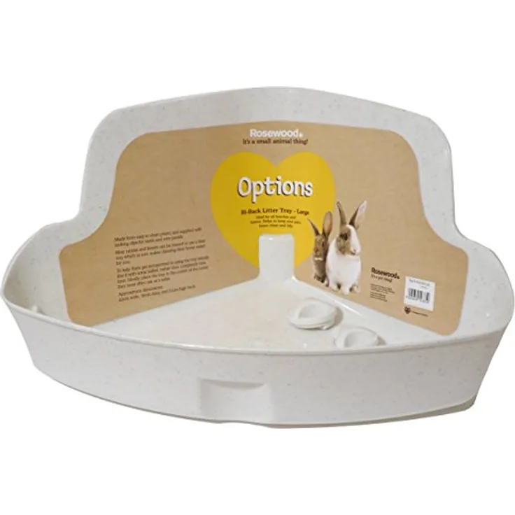 Rosewood 19335 Ecktoilette für Kaninchen, Large