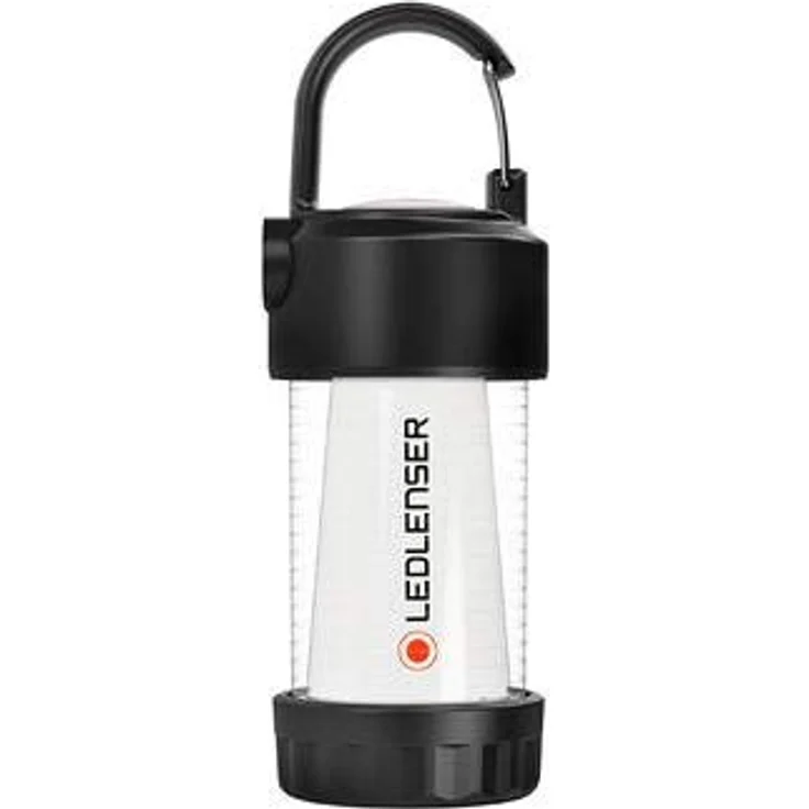 Ledlenser ML4 Warm Light LED Laterne, aufladbar 14500 Akku, 300 Lumen, blendfrei (patentiert), bis 40h Laufzeit, Rotlicht, 1xAA Batteriebetrieb möglich, Karabiner, Outdoor, Camping – Bild 2