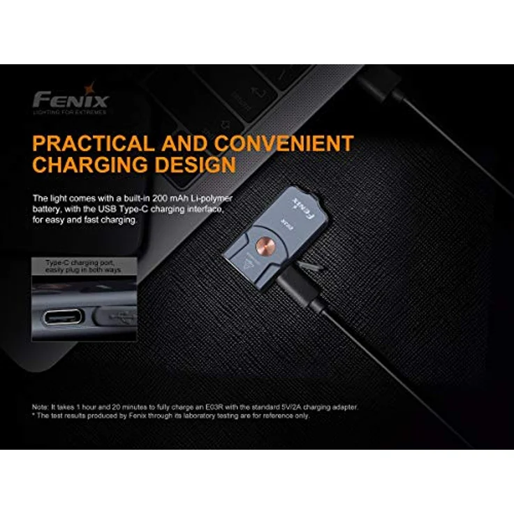 Fenix E03R Taschenlampe LED 260 Lumen – Bild 5