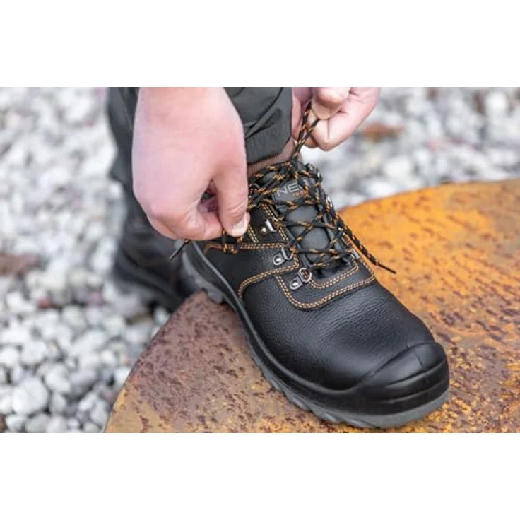 Topex Sicherheitsschuhe S3 SR FO, Arbeitsschuhe mit Stahlenkappe, Größe 45 – Bild 5