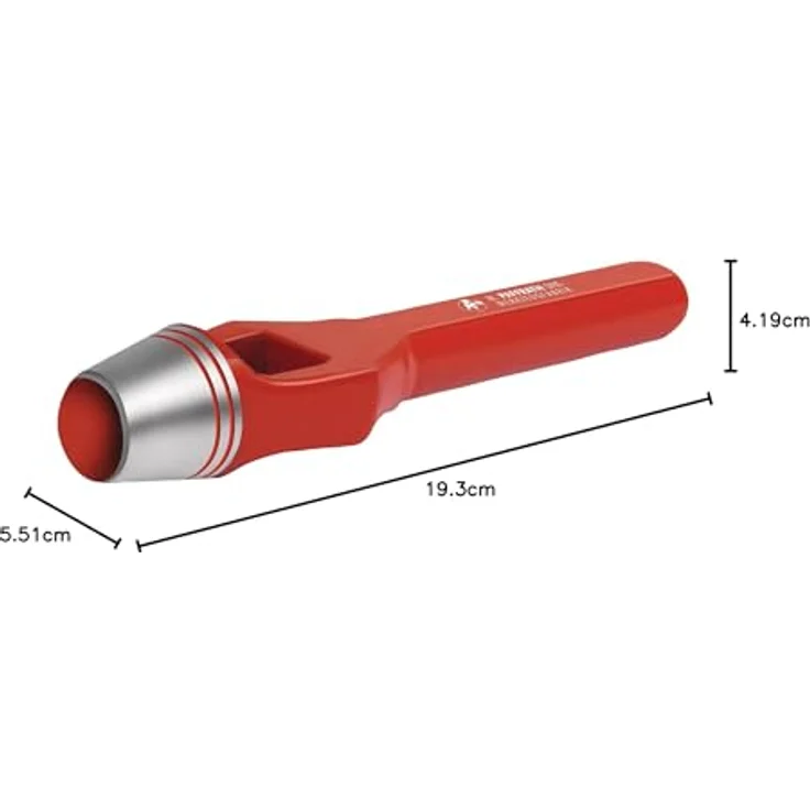 KAYSER GmbH Henkellocheisen Loch-D.30mm Form A DIN7200 – Bild 3