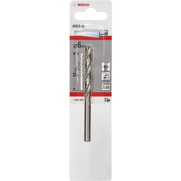 Bosch Professional Metallbohrer HSS-G geschliffen (Ø 6 mm) - Preisvergleich – Bild 2