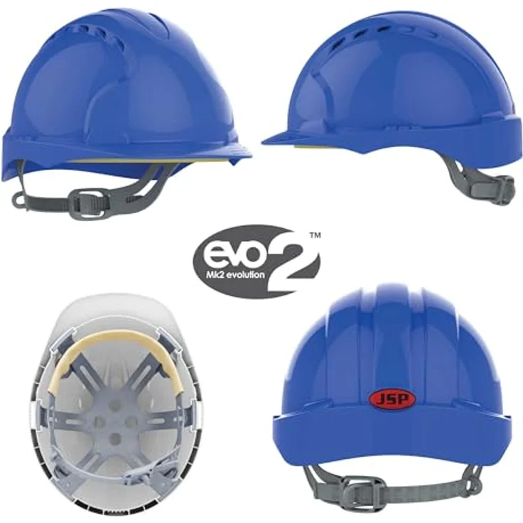 JSP KAS-Evo2_N Schutzhelm, Blau, 53-64 Größe – Bild 3