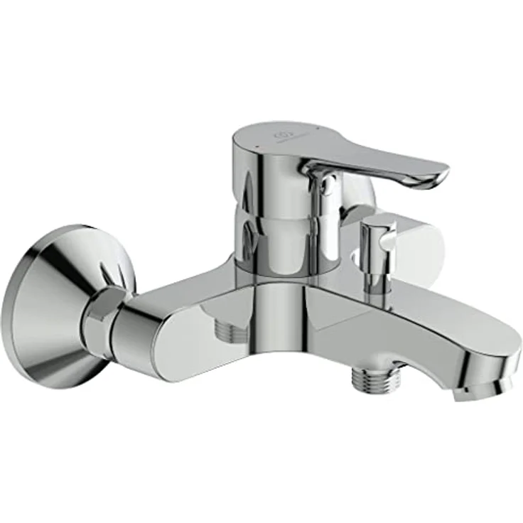 Ideal Standard Badearmatur Aufputz Alpha, Chrom mit eleganter Oberfläche für Duschinstallation, BC654AA – Bild 1
