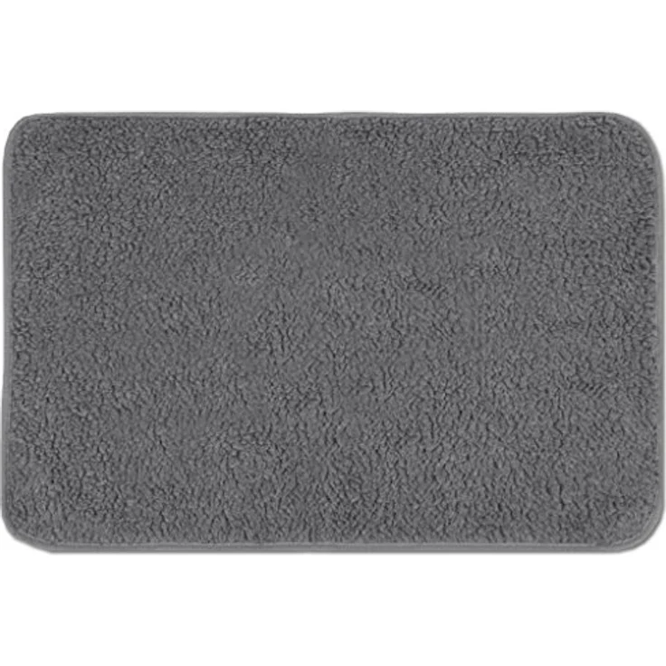 Bestlivings hellgraue Tierdecke Lammflor 70x100 cm – Bild 3