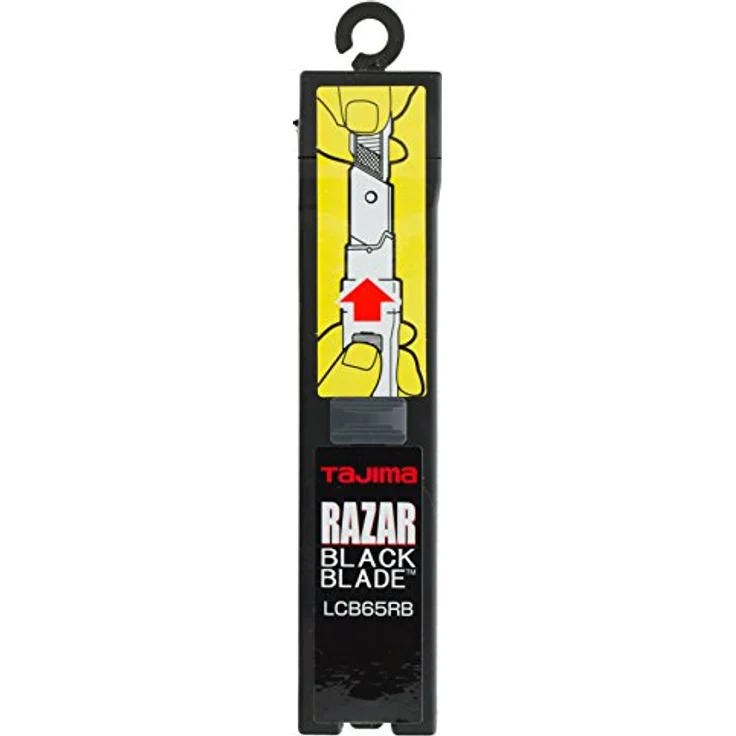 Tajima RAZAR BLACK 25 mm Klingen, Spender und Karte, 1 Stück, TAJ-11548 – Bild 2