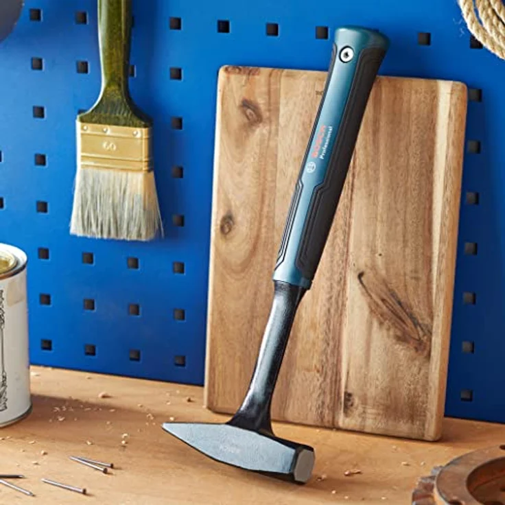 Bosch Professional Schlosserhammer 500 g (DIN 1041 geprüft, Hammer und Schaft aus einem Guss, vibrationsarm) - Preisvergleich – Bild 6
