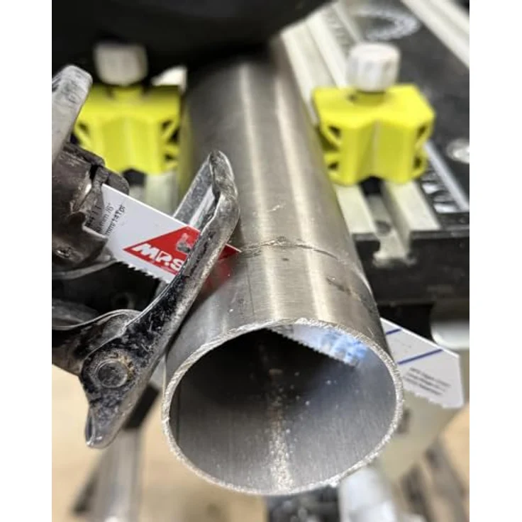MPS 4416 Bi-Metall-Säbelsägeblätter, 5 Stück, Gesamtlänge 230 mm für schnelle Schnitte in Metall/Stahl und Holz – Bild 2