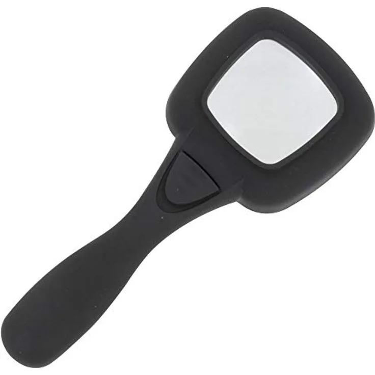 Donau Elektronik HLL4 Handlupe Vergroeßerungsfaktor: 4 x Linsengroeße: (L x B) 48mm x 48mm