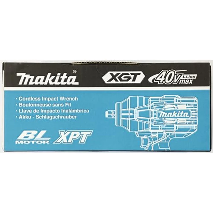 Makita TW002GZ, 40V Akku-Schlagschrauber mit 1700 Nm Drehmoment, 1/2 Zoll Antrieb und 1800 U/min – Bild 19