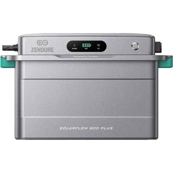 Zendure SolarFlow 800 Plus, Balkonkraftwerk mit 1,92 kWh Speicher, 2 MPPT, intelligentem Energiemanagement und hoher Sicherheit