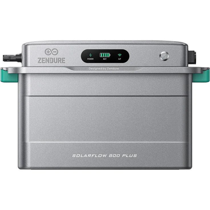 Zendure SolarFlow 800 Plus, Balkonkraftwerk mit 1,92 kWh Speicher, 2 MPPT, intelligentem Energiemanagement und hoher Sicherheit
