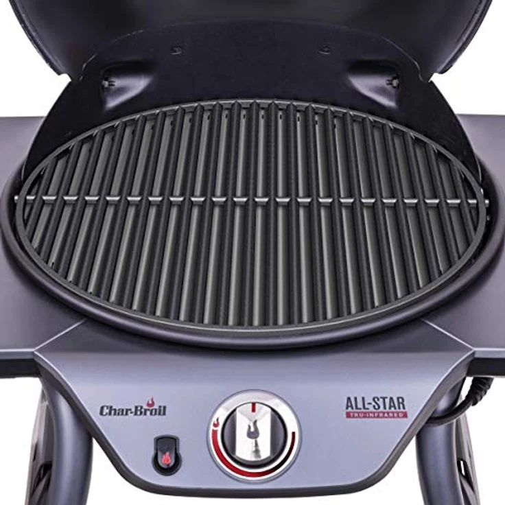Char-Broil 125 All-Star Gasgrill, schwarz, 110 x 101 x 65 cm, mit Grillrost, mit Deckel – Bild 6
