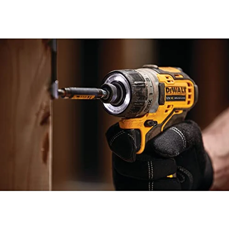 DeWALT Akku-Schrauber DCF601D2-QW 12V 2Ah, 14 Aufnahme, 8 Nm Drehmoment - inkl Akkus und Zubehör – Bild 6