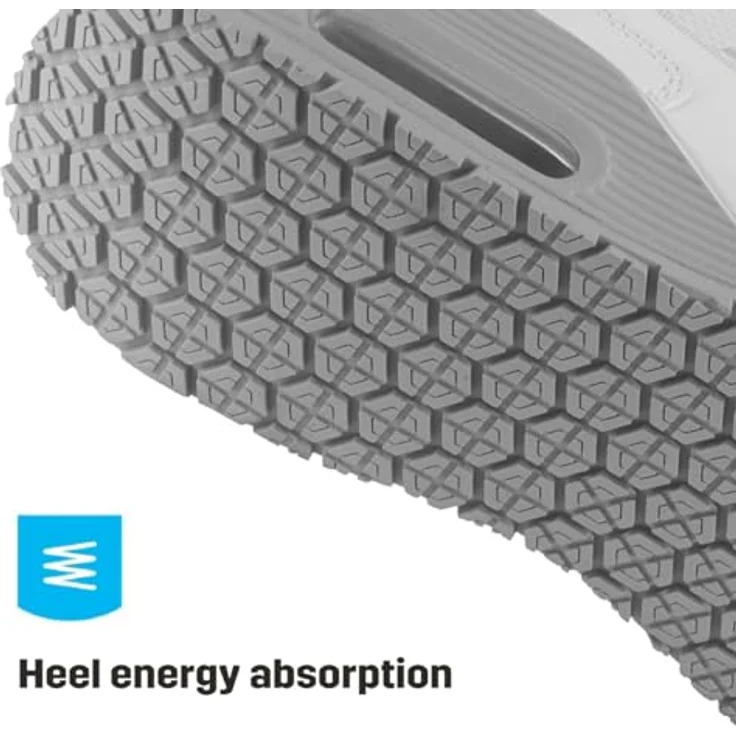 Safety Jogger Works Berufsschuh mit ELA-Sneaker, stoßdämpfend und rutschfest, für Gastronomie und Medizin, schwarz – Bild 7