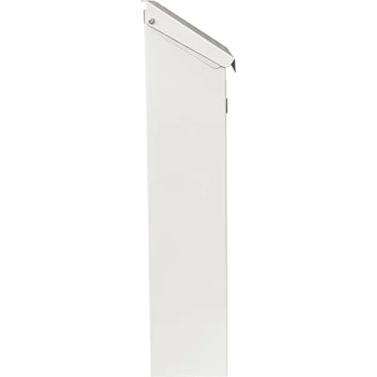 HTI-Living Briefkasten Amin, wetterfester Wandbriefkasten aus 0,6 mm Stahl, weiß, 30 x 21 x 7 cm – Bild 3