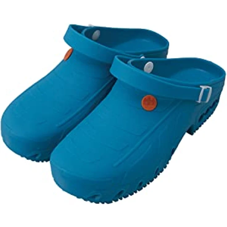 Safety Jogger OXYCLOG SP1608430, Sicherheitsschuhe Clogs, antistatisch, autoklavierbar, Größe 43, blau – Bild 1