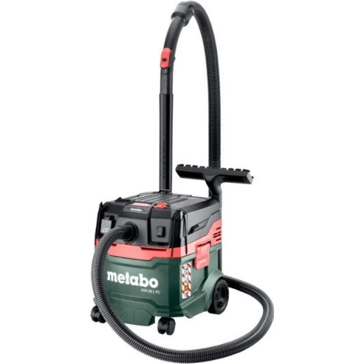 metabo Nass-Trocken-Sauger ASA 20 L PC Saugschlauch Quick Ø 32 mm / 3,2 m - Vielseitiger Staubsauger der Staubklasse L – Bild 1