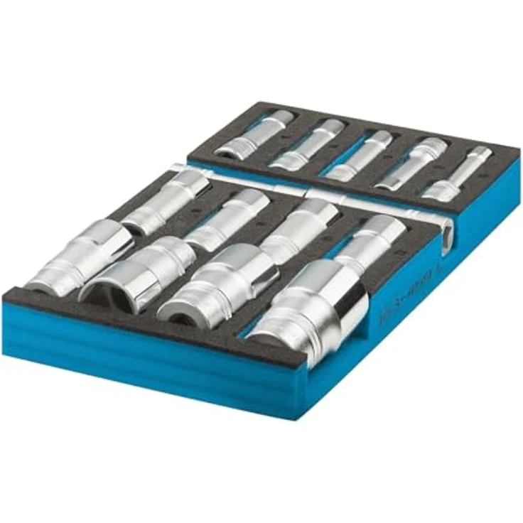Hazet 163-459/15 Werkzeugset, 15-teiliges Safety-Insert-System (SIS) mit Ordnungssystem und integrierter Vollständigkeits-Prüfung, Made in Germany – Bild 4
