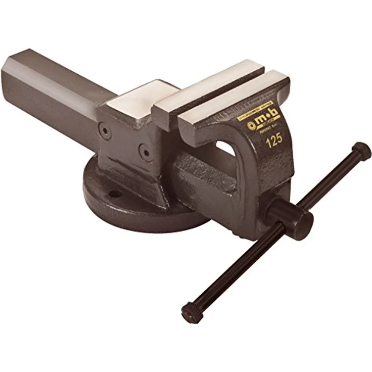 Durlach Schraubstock Basic, stahlgeschmiedet mit 160 mm Spannweite und MDS-System