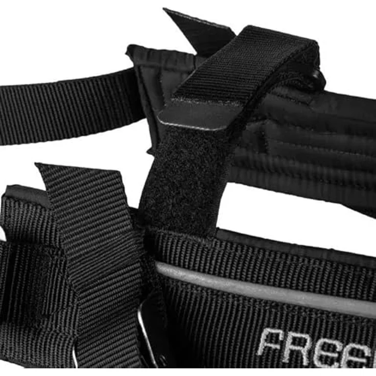Non-stop dogwear Freemotion Geschirr 5.0, Blaugrün, reflektierend, strapazierfähig und bequem – Bild 4