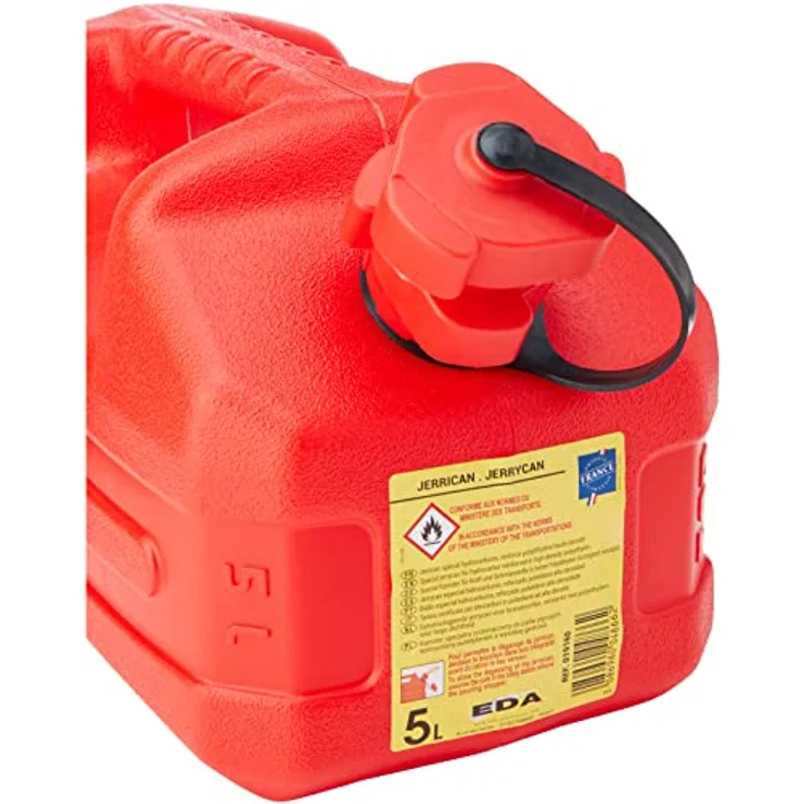 Kunststoffkanister Benzinkanister Kraftstoffkanister Reservekanister 5 Liter – Bild 3