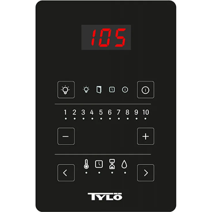 Tylö Sense Combi Pure 6 Combiofen 6,6 kW Saunaofen mit Verdampfer inkl. Touch-Steuerung