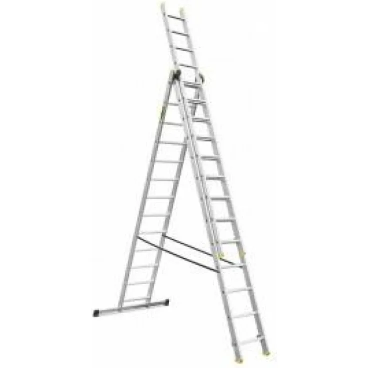 AWTOOLS ALUMINIUM-GELÄNDE 3x13 STREETS 150KG ANPASSUNG FÜR TREPPEN Anzahl der Stufen: 3x13