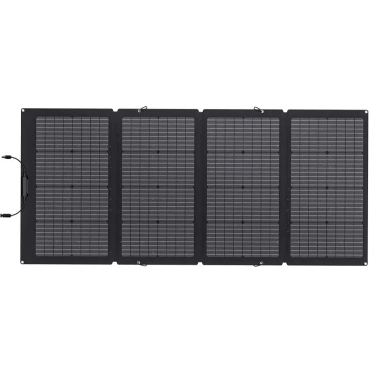 EcoFlow bifaziales Solarmodul 220 Watt faltbares Solarpanel 82 x 183 x 2,5 cm 9,5 kg – Bild 3