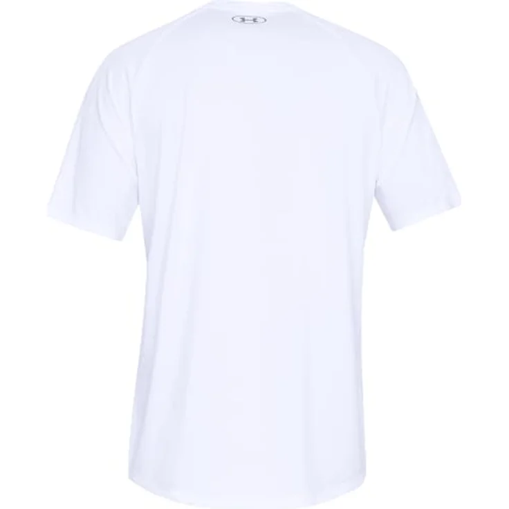 Under Armour® Poloshirt UA Tech 2.0 SS, weiss mit Logoprint – Bild 5