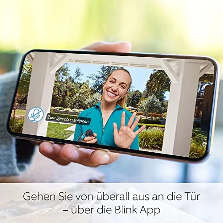 Blink Video Doorbell + Sync Module 2 | Zwei-Wege-Audio, HD-Video, App-Benachrichtigungen, einfache Einrichtung, Alexa-fähig – kabellos oder kabelgebunden, weiß – Bild 2