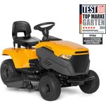 STIGA GARDEN Rasentraktor Tornado 398 M, 98 cm Schnittbreite, Doppel-Messer, 352 cm³, grün