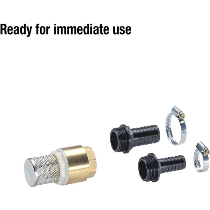 Gardena Saugfilter mit Rückflussstopp, 19 mm (3-4 Zoll) - 25 mm (1 Zoll): Effizienter Schlauchfilter zum Anschluss an den Saugschlauch, robust (1728-20) – Bild 5