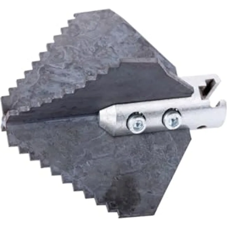 Rothenberger CORTADOR DE FLECHA 32/115 MM, Teppichmesser für grobe Entfernung von Verkrustungen, bruchfeste gehärtete Stahlklingen