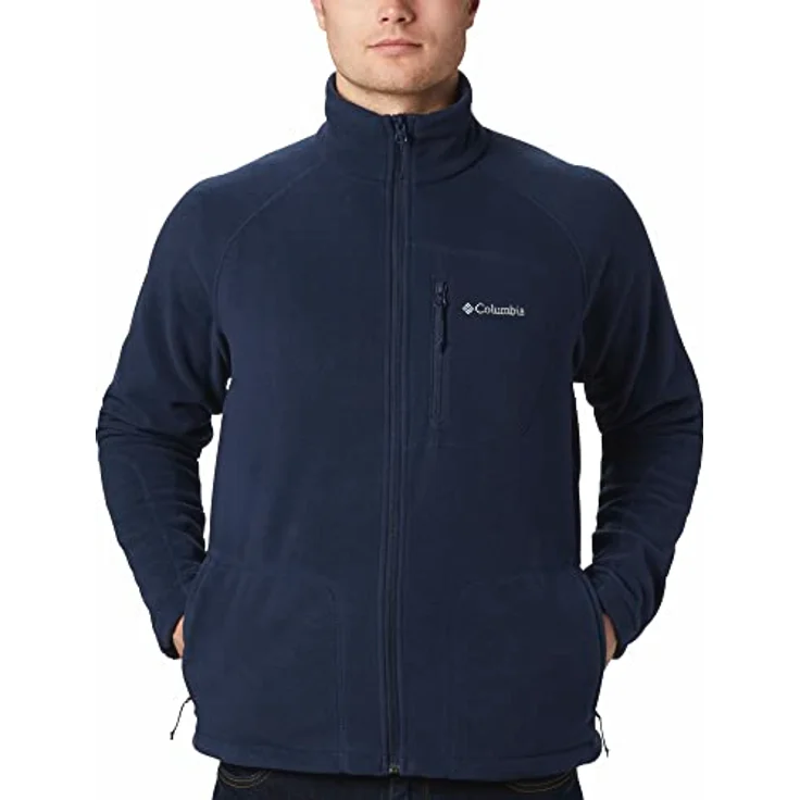 Columbia Fleecejacke Fast Trek™ II Full Zip Fleece mit Stehkragen, Herrenjacke aus weichem Fleece Material, warmhaltend, Sicherheitstaschen, Columbia-Logo, schwarz – Bild 5