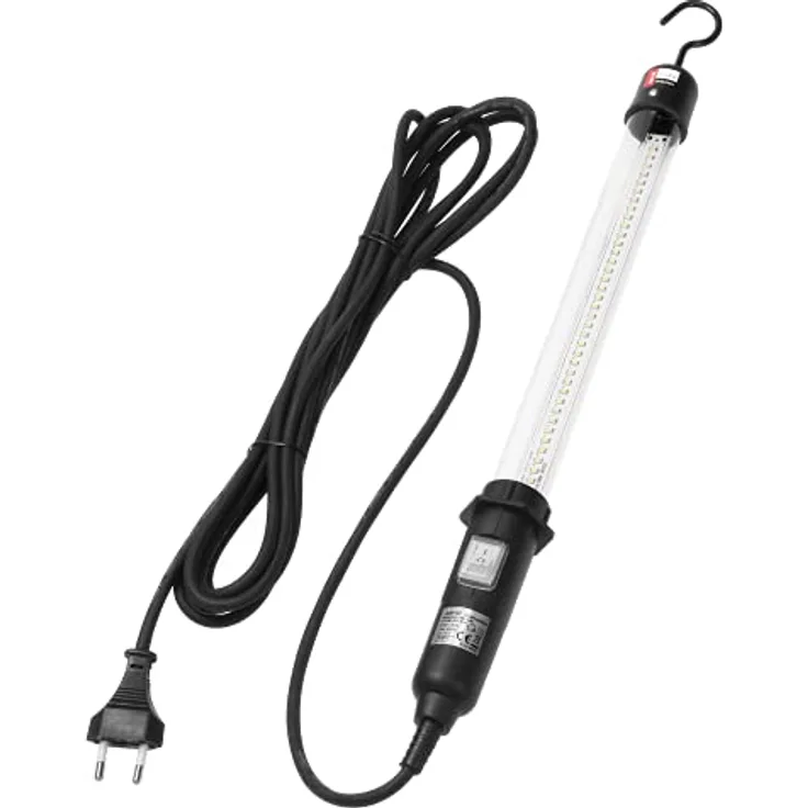 Advitit AD-NR-6069L6 Led Arbeitsleuchte 40 LED 8,5W Nennleistung: 500lm IP44, 6000K IP44, 6000K, Kabel 2x0,75mm² - 5m