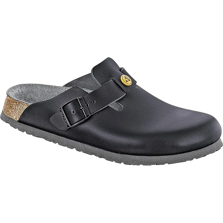 Birkenstock Boston ESD Clog, Sicherheitssandale mit EVA-Sohle, schwarz